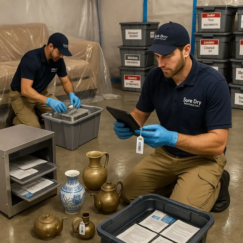 Content Protection and Restoration process in Farmington, MI