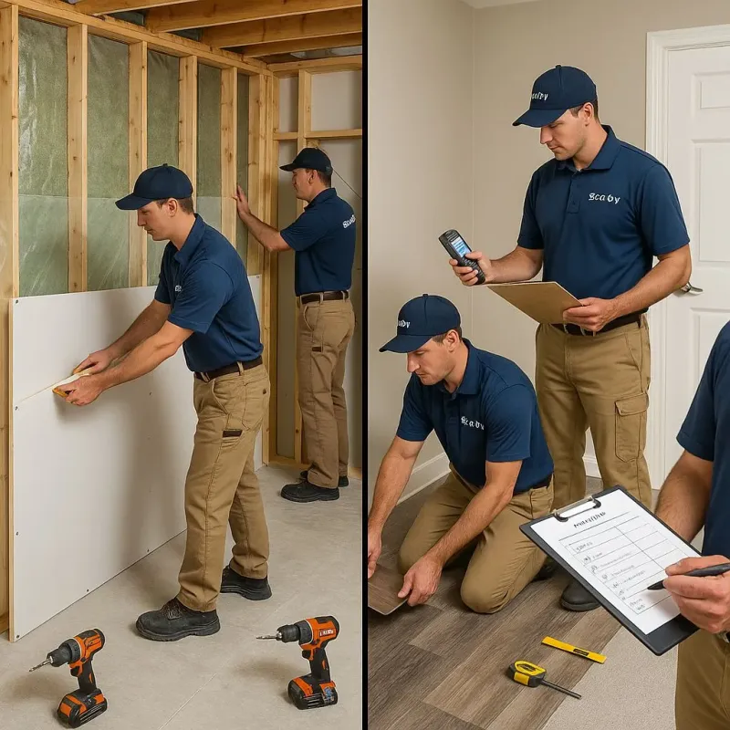 Repairs and Reconstruction process in Farmington, MI