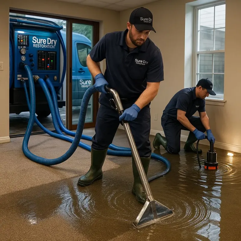 Water Extraction and Removal process in Farmington, MI